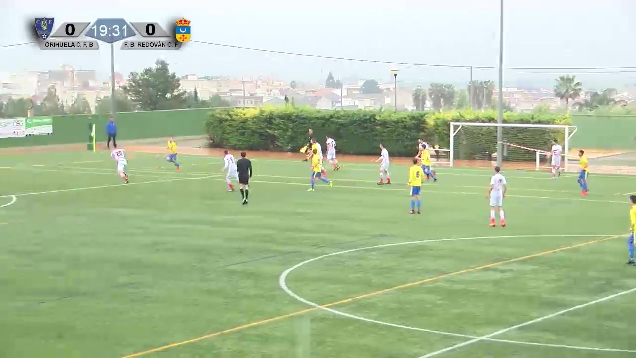 Primera parte del partido Orihuela CF - FB Redován CF